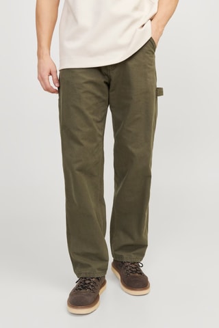 Pantalon baggy - Vert olive