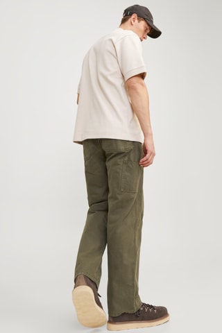 Pantalon baggy - Vert olive
