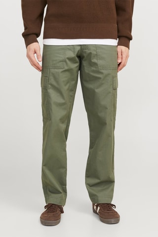 Pantalon cargo - Vert