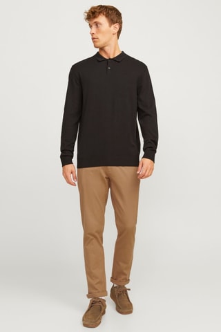 Chino en coton biologique - Marron