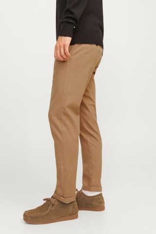 Chino en coton biologique - Marron