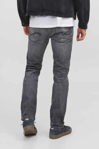 Jean slim en coton biologique - Gris