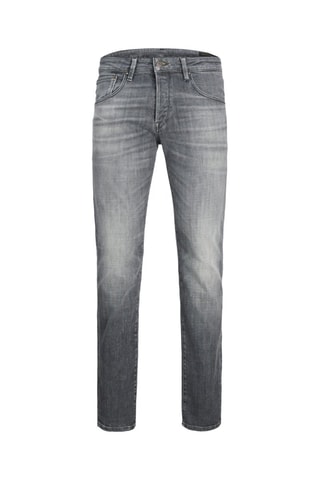Jean slim en coton biologique - Gris