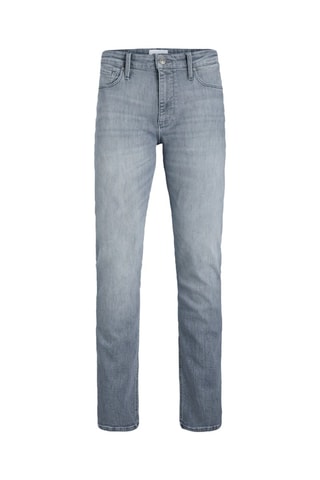 Jean regular en coton biologique - Gris