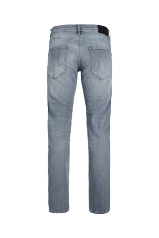 Jean regular en coton biologique - Gris
