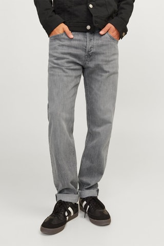 Jean en coton biologique - Gris