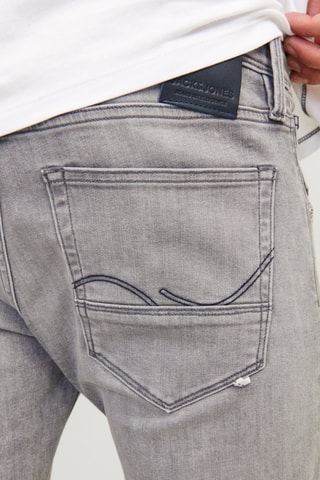 Jean slim en coton biologique - Gris