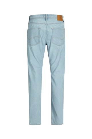 Jean relaxed taille haute - Bleu