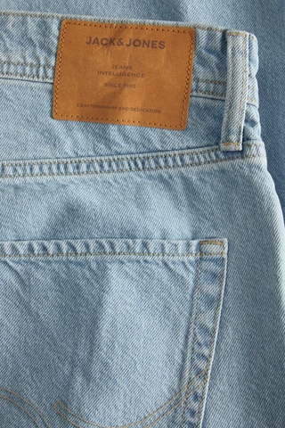 Jean relaxed taille haute - Bleu