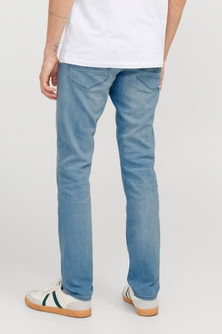 Jean slim en coton biologique - Bleu clair