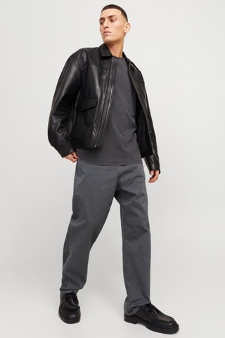 Jean wide leg - Gris