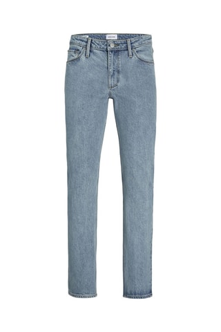 Jean regular en coton biologique - Bleu clair