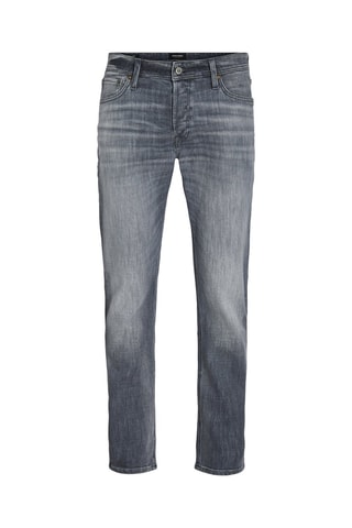 Jean tapered en coton biologique - Gris