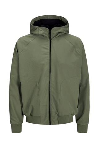 Veste à capuche - Vert