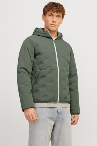 Veste à capuche - Vert