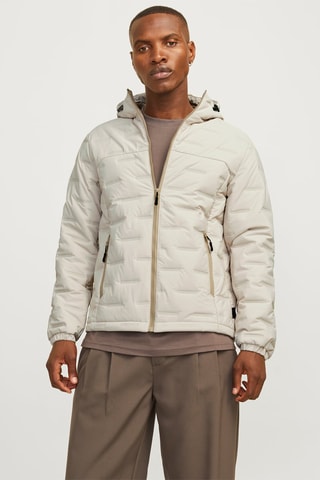 Veste à capuche - Ecru