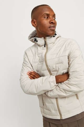 Veste à capuche - Ecru