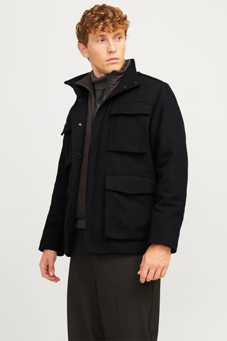 Veste en laine - Noir
