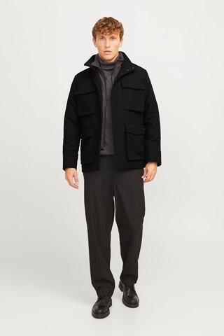 Veste en laine - Noir
