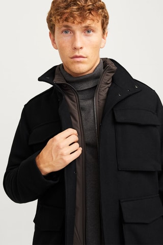Veste en laine - Noir