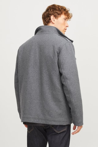 Veste en laine - Gris chiné