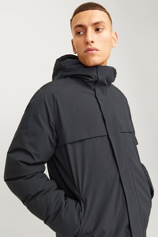 Veste à capuche - Bleu nuit