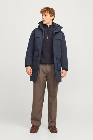 Parka à capuche - Bleu marine