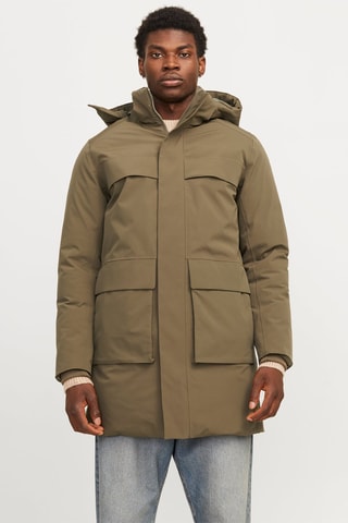 Parka à capuche - Kaki