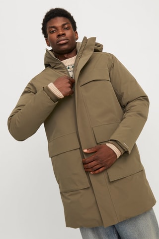 Parka à capuche - Kaki