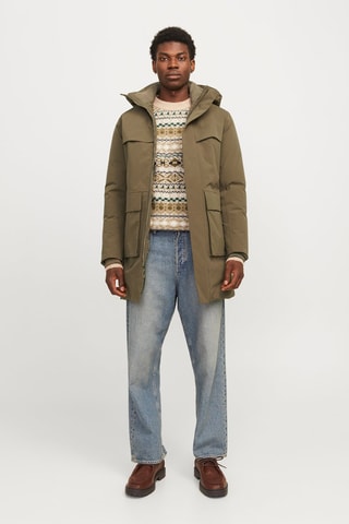 Parka à capuche - Kaki