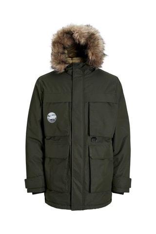 Parka à capuche - Kaki