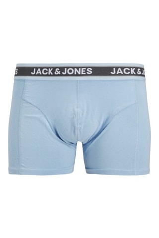 5 boxers - Gris foncé, ciel et kaki
