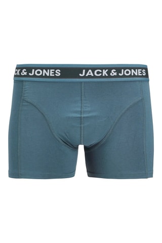 5 boxers - Gris foncé, ciel et kaki