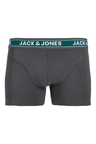 5 boxers - Gris foncé, ciel et kaki
