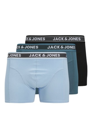 3 boxers - Bleu et noir