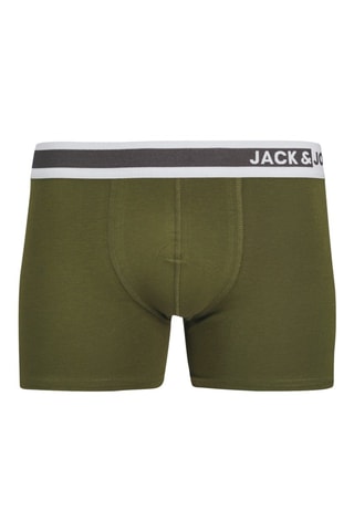 10 boxers - Rouge, bleu roi et vert olive