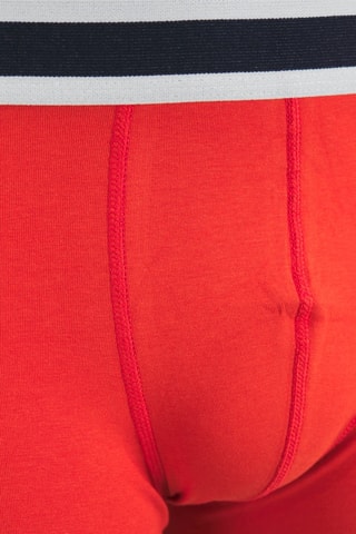 10 boxers - Rouge, bleu roi et vert olive