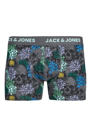 5 boxers - Gris et vert