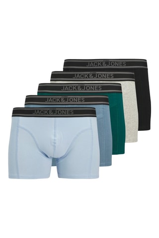 5 boxers de bain - Ciel