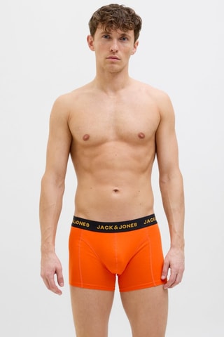2 boxers - Orange et noir