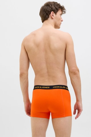 2 boxers - Orange et noir