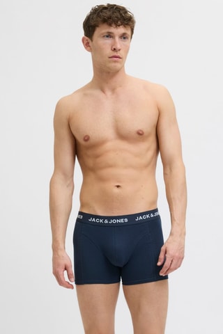 10 boxers - Noir, bleu marine et vert