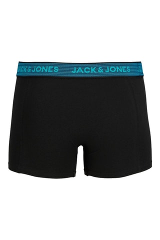 3 boxers en coton biologique - Noir