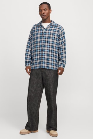 Chemise wide - Ciel