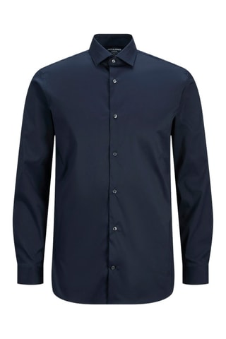 Chemise slim - Bleu marine