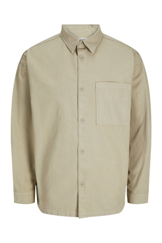 Chemise relaxed - Beige