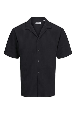 Chemise relaxed et short - Noir