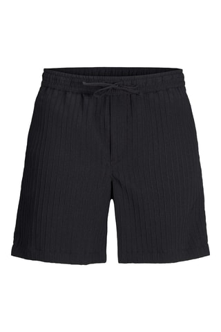 Chemise relaxed et short - Noir