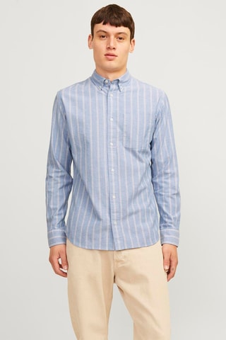 Chemise slim - Bleu