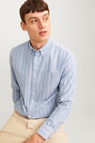 Chemise slim - Bleu